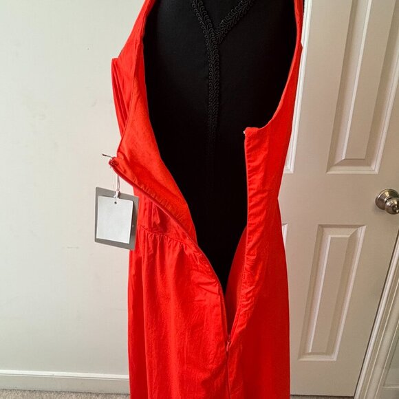 Chelsea 28 Red Square Neck Maxi Sleeveless Sundress- Plus Size XXL - NWT - Picture 5 of 12
